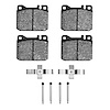 1310-0145-03 3000-Series Ceramic Brake Pads & Hardware Kit, 1973-1979 Mercedes-Benz, Position: Front - image 1