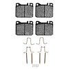 1310-0145-04 3000-Series Ceramic Brake Pads & Hardware Kit, 1973-1979 Mercedes-Benz, Position: Front - image 1