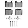 1310-0145-11 3000-Series Ceramic Brake Pads & Hardware Kit, 1979-1985 Mercedes-Benz, Position: Front - image 1