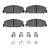 1310-0273-01 3000-Series Ceramic Brake Pads & Hardware Kit, 1984-2000 Acura/Honda, Position: Front - image 1