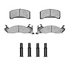 1310-0310-02 3000-Series Ceramic Brake Pads & Hardware Kit, 1982-1993 Ford/Lincoln/Mercury/Mazda, Position: Front - image 1