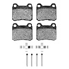 1310-0335-01 3000-Series Ceramic Brake Pads & Hardware Kit, 1983-1995 Mercedes-Benz, Position: Rear - image 1