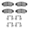 1310-0373-01 3000-Series Ceramic Brake Pads & Hardware Kit, 1988-1991 Acura/Honda, Position: Front - image 1