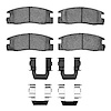 1310-0398-01 3000-Series Ceramic Brake Pads & Hardware Kit, 1988-1995 GM, Position: Rear - image 1