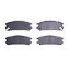 1310-0471-00 3000-Series Ceramic Brake Pads, 1990-1999 Subaru, Position: Rear - image 2