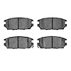 1310-0532-00 3000-Series Ceramic Brake Pads, 1991-2012 Multiple Makes/Models, Position: Rear - image 1