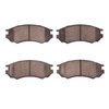 1310-0549-00 3000-Series Ceramic Brake Pads, 1991-2000 Infiniti/Nissan, Position: Front - image 2