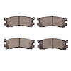 1310-0553-00 3000-Series Ceramic Brake Pads, 1992-2002 Ford/Lincoln/Mercury/Mazda, Position: Rear - image 1