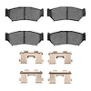 1310-0556-01 3000-Series Ceramic Brake Pads & Hardware Kit, 1991-2004 GM, Position: Front - image 1