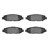 1310-0572-00 3000-Series Ceramic Brake Pads, 1992-2000 Lexus/Toyota/Scion, Position: Rear - image 1