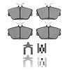 1310-0598-01 3000-Series Ceramic Brake Pads & Hardware Kit, 1993-2007 Ford/Lincoln/Mercury/Mazda, Position: Front - image 1