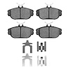 1310-0601-01 3000-Series Ceramic Brake Pads & Hardware Kit, 1993-2000 Ford/Lincoln/Mercury/Mazda, Position: Front - image 1