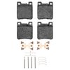 1310-0603-06 3000-Series Ceramic Brake Pads & Hardware Kit, 1991-2008 Multiple Makes/Models, Position: Rear - image 1