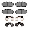 1310-0617-01 3000-Series Ceramic Brake Pads & Hardware Kit, 1993-2001 Acura/Honda, Position: Front - image 1
