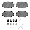 1310-0635-01 3000-Series Ceramic Brake Pads & Hardware Kit, 1994-2002 Ford/Lincoln/Mercury/Mazda, Position: Front - image 1