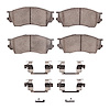 1310-0643-01 3000-Series Ceramic Brake Pads & Hardware Kit, 1995-2002 Ford/Lincoln/Mercury/Mazda, Position: Front - image 1