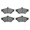 1310-0678-00 3000-Series Ceramic Brake Pads, 1995-1997 Ford/Lincoln/Mercury/Mazda, Position: Front - image 1