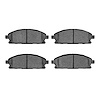 1310-0691-00 3000-Series Ceramic Brake Pads, 1996-2017 Multiple Makes/Models, Position: Front - image 1