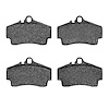 1310-0738-00 3000-Series Ceramic Brake Pads, 1997-2012 Porsche, Position: Rear - image 1