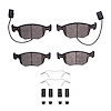 1310-0762-01 3000-Series Ceramic Brake Pads & Hardware Kit, 1998-1999 Ford/Lincoln/Mercury/Mazda, Position: Front - image 1