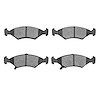 1310-0766-00 3000-Series Ceramic Brake Pads, 1982-2000 Multiple Makes/Models, Position: Front,Rear