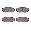 1310-0793-00 3000-Series Ceramic Brake Pads, 1999-2004 Acura/Honda, Position: Front - image 1