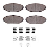 1310-0793-01 3000-Series Ceramic Brake Pads & Hardware Kit, 1999-2004 Acura/Honda, Position: Front - image 1