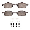 1310-0794-01 3000-Series Ceramic Brake Pads & Hardware Kit, 1999-2009 Volvo, Position: Front - image 1