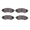 1310-0797-00 3000-Series Ceramic Brake Pads, 1999-2017 GM, Position: Front - image 1