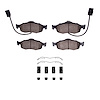 1310-0801-01 3000-Series Ceramic Brake Pads & Hardware Kit, 1998-2002 Ford/Lincoln/Mercury/Mazda, Position: Front - image 1