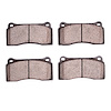 1310-0810-00 3000-Series Ceramic Brake Pads, 1990-2006 Multiple Makes/Models, Position: Front,Rear