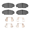 1310-0829-01 3000-Series Ceramic Brake Pads & Hardware Kit, 2000-2011 Acura/Honda, Position: Front - image 1