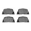 1310-0835-00 3000-Series Ceramic Brake Pads, 2000-2010 Multiple Makes/Models, Position: Rear - image 1