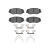 1310-0914-04 3000-Series Ceramic Brake Pads & Hardware Kit, 2002-2020 Acura/Honda, Position: Front - image 1