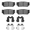 1310-0954-02 3000-Series Ceramic Brake Pads & Hardware Kit, 2003-2009 Kia/Hyundai/Genesis, Position: Rear - image 1