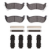 1310-0964-02 3000-Series Ceramic Brake Pads & Hardware Kit, 2006-2010 Ford/Lincoln/Mercury/Mazda, Position: Rear - image 1