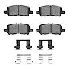 1310-0999-01 3000-Series Ceramic Brake Pads & Hardware Kit, 2004-2016 GM, Position: Rear - image 1