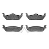 1310-1012-00 3000-Series Ceramic Brake Pads, 2004-2011 Ford/Lincoln/Mercury/Mazda, Position: Rear - image 1
