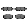 1310-1037-00 3000-Series Ceramic Brake Pads, 2004-2017 Multiple Makes/Models, Position: Rear - image 1
