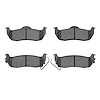1310-1041-00 3000-Series Ceramic Brake Pads, 2004-2015 Infiniti/Nissan, Position: Rear - image 1
