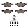 1310-1047-01 3000-Series Ceramic Brake Pads & Hardware Kit, 2005-2012 Ford/Lincoln/Mercury/Mazda, Position: Front - image 1