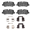 1310-1099-01 3000-Series Ceramic Brake Pads & Hardware Kit, 2010-2013 Land Rover, Position: Rear - image 1