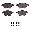 1310-1107-11 3000-Series Ceramic Brake Pads & Hardware Kit, 2011-2015 Peugeot, Position: Front