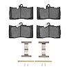 1310-1118-01 3000-Series Ceramic Brake Pads & Hardware Kit, Fits Select Lexus/Toyota/Scion, Position: Front - image 1
