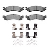 1310-1158-01 3000-Series Ceramic Brake Pads & Hardware Kit, 2006-2012 Ford/Lincoln/Mercury/Mazda, Position: Front - image 1