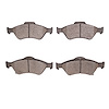 1310-1200-09 3000-Series Ceramic Brake Pads & Hardware Kit, 2005-2009 Acura/Honda, Position: Front