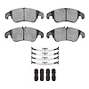 1310-1322-11 3000-Series Ceramic Brake Pads & Hardware Kit, 2009-2017 Audi/Volkswagen, Position: Front - image 1