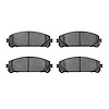 1310-1324-00 3000-Series Ceramic Brake Pads, Fits Select Multiple Makes/Models, Position: Front