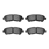 1310-1325-00 3000-Series Ceramic Brake Pads, 2008-2013 Lexus/Toyota/Scion, Position: Rear - image 1