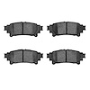 1310-1391-10 3000-Series Ceramic Brake Pads, 2013-2020 Lexus/Toyota/Scion, Position: Rear - image 1